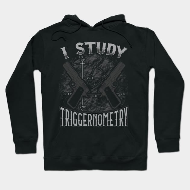 2nd Amendment I Study Triggernometry Gun Rights Hoodie by E